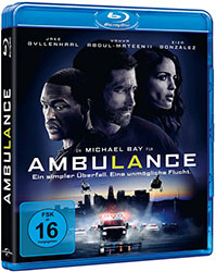 "Ambulance" Blu-ray (© Universal Pictures Home Entertainment)