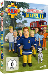 "Feuerwehrmann Sam - Die komplette Staffel 11" DVD-Box (© justbridge entertainment GmbH)