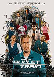 "Bullet Train" Filmplakat (© 2022 Sony Pictures Entertainment Deutschland GmbH)