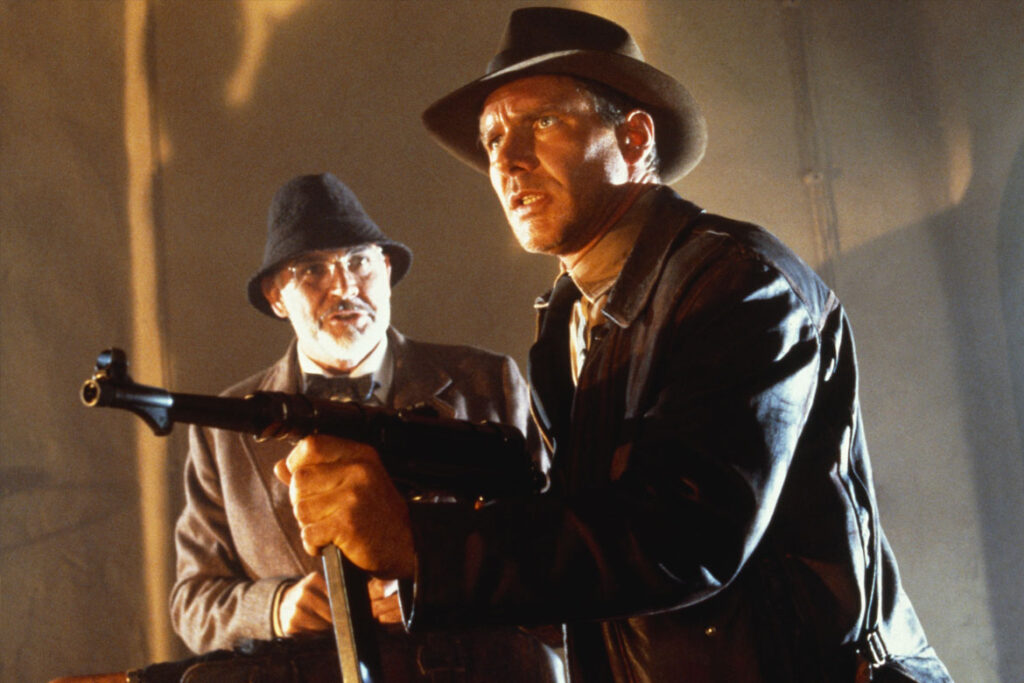 "Indiana Jones und der letzte Kreuzzug" Szenebbikd (© 1989, 2022 Lucasfilm Ltd. All Rights Reserved. Used Under Authorization.)