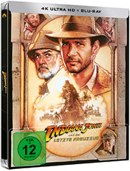 "Indiana Jones und der letzte Kreuzzug" 4K UHD + Blu-ray Steelbook (© 2022 Paramount Pictures)