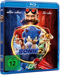 "Sonic the Hedgehog 2" Blu-ray (© Paramount Pictures)