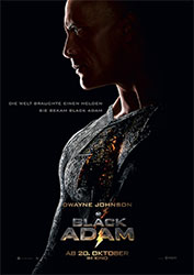 "Black Adam" Filmplakat (© 2022 Warner Bros. Entertainment Inc. All Rights Reserved.)
