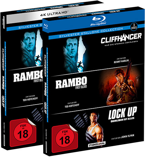 "Sylvester Stallone Collection" 4K UHD + Blu-ray (© Studiocanal GmbH)