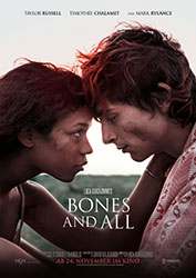 "Bones and All" Filmplakat (© 2022 Metro-Goldwyn-Mayer Pictures Inc.)