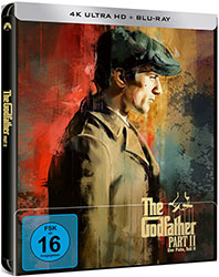 "Der Pate - Teil II" 4k UHD Steelbook (© 2022 Paramount Pictures. All Rights Reserved.)