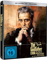 "Der Pate, Epilog: Der Tod von Michael Corleone" 4K UHD Steelbook (© 2022 Paramount Pictures. All Rights Reserved.)