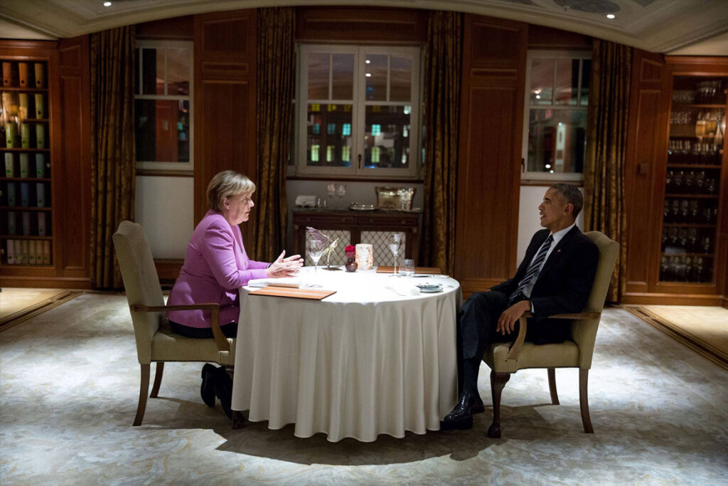 Angela Merkel und Barack Obama (© Imago Zuma Press / PROGRESS Filmverleih)