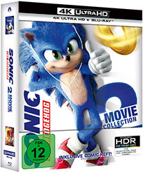 "Sonic The Hedgehog - 2-Movie Collection" 4K UHD + Blu-ray (© 2022 Paramount Pictures.)