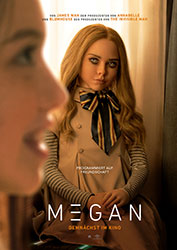 "M3GAN" Filmplakat (© 2022 UNIVERSAL STUDIOS. All Rights Reserved.)