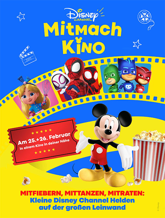 "Disney Channel Mitmach-Kino" 2023 (© Disney)