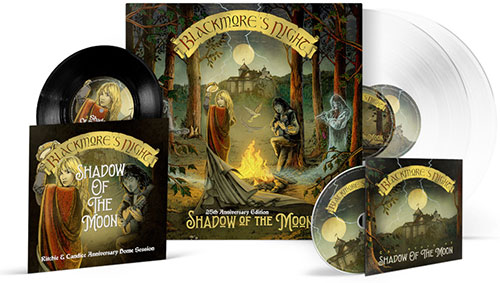 Blackmore's Night "Shadow Of The Moon" (25th Anniversary Edition) Ltd. Crystal Clear 2LP Gatefold + 7” Single + DVD