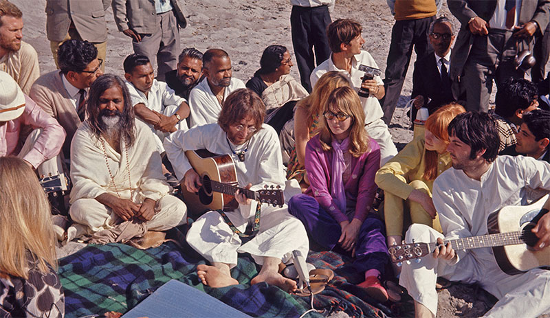 "Die Beatles und Indien" Szenenbild (© Pandastorm Pictures)