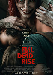 "Evil Dead Rise" Filmplakat (© 2022 Warner Bros. Entertainment Inc. All Rights Reserved.)