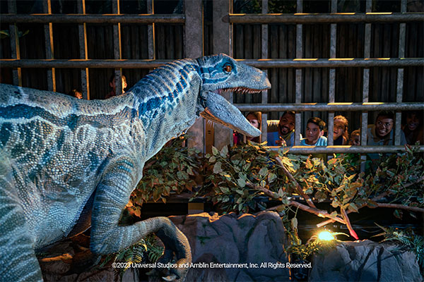 Jurassic World: The Exhibition (©2023 Universal Studios and Amblin Entertainment, Inc. All Rights Reserved)