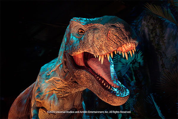 Jurassic World: The Exhibition (©2023 Universal Studios and Amblin Entertainment, Inc. All Rights Reserved)