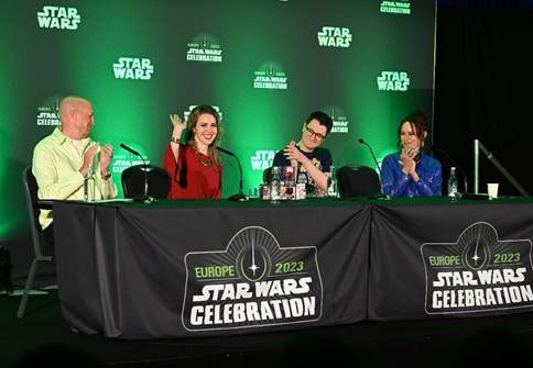 Funko Podiumsdiskussion auf der Star Wars Celebration Europe 2023 (© Doug Peters / PA Wire)