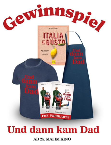 "Und dann kam Dad" Fanpaket (© LEONINE Studios)