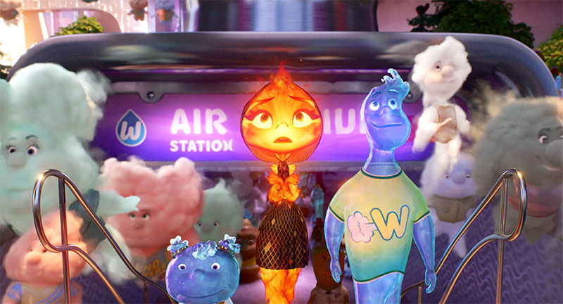 "Elemental" Szenenbild (© Disney•Pixar 2023)