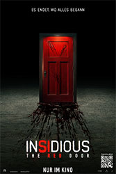 "Insidious: The Red Door" Filmplakat (© 2023 Sony Pictures Entertainment Deutschland GmbH)