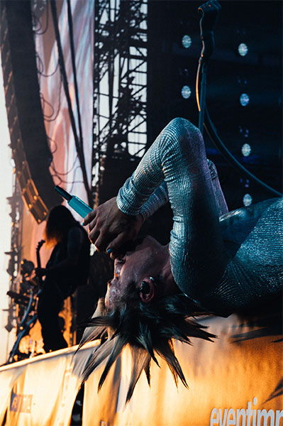 Machine Gun Kelly bei Rock am Ring 2023 (© Jule Mehrhoff)