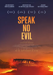 "Speak No Evil" Filmplakat (© PLAION Pictures)
