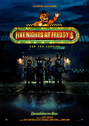 "Five Nights at Freddy’s" Filmplakat ( © 2023 Universal Studios. All Rights Reserved.)