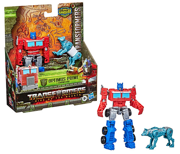 Transformers Movie 7 Beast Weaponizer 2er Pack Optimus Prime & Cainclaw von Hasbro (© Hasbro)