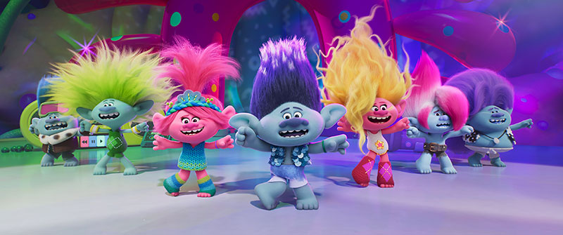 "Trolls - Gemeinsam stark" Szenenbild (© 2023 DreamWorks Animation. All Rights Reserved.)