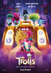 "Trolls - Gemeinsam stark" Filmplakat (© 2023 DreamWorks Animation. All Rights Reserved.)