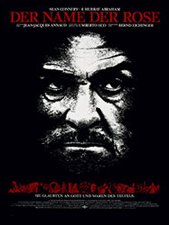 "Der Name der Rose" Filmplakat (© Constantin Film)