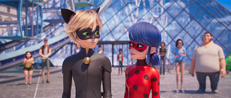 "Miraculous: Ladybug & Cat Noir - Der Film" Szenenbild (© 2024 Disney und seine verbundenen Unternehmen. Alle Rechte vorbehalten.)