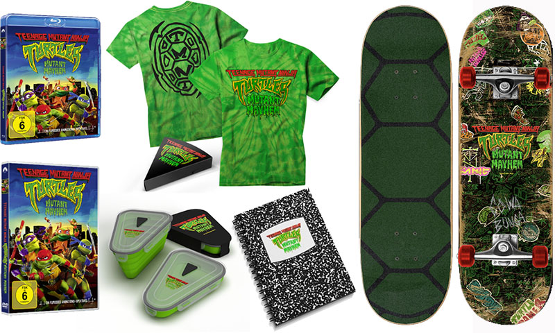 "Teenage Mutant Ninja Turtles: Mutant Mayhem" Fanpaket