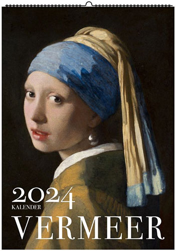 Wandkalender "Vermeer. Meisterwerke." für das Jahr 2024 von Favoritenpresse (© Favoritenpresse)