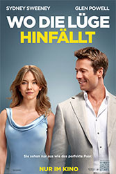 "Wo die Lüge hinfällt" Filmplakat (© 2023 Sony Pictures Entertainment Deutschland GmbH)