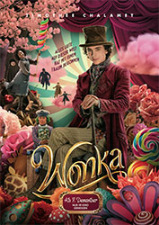 "Wonka" Filmplakat (© 2023 Warner Bros. Entertainment Inc. All Rights Reserved.)