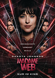 "Madame Web" Filmplakat (© 2023 Sony Pictures Entertainment Deutschland GmbH)