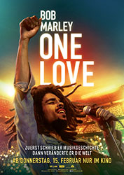 "Bob Marley: One Love" Filmplakat (© Paramount Pictures)
