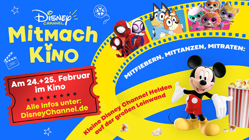 "Disney Channel Mitmach-Kino" 2024 (© Disney)