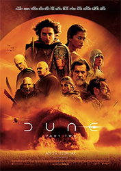 "Dune: Part Two" Filmplakat (© 2023 Warner Bros. Entertainment Inc. All Rights Reserved.)
