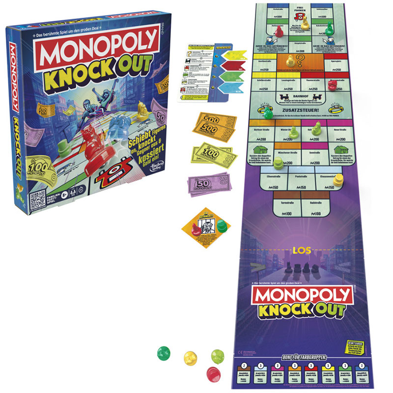 "Monopoly Knockout" (© Hasbro)