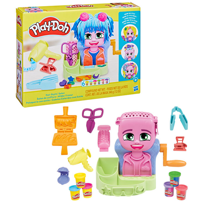 Play-Doh "Wilder Friseur" Spieleset (© Hasbro)