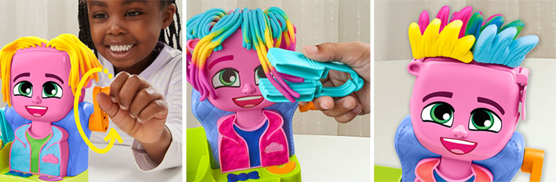 Play-Doh "Wilder Friseur" Spieleset (© Hasbro)