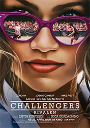 "Challengers – Rivalen" Filmplakat (© Warner Bros. Entertainment GmbH)