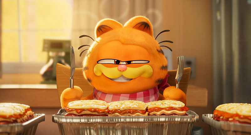 "Garfield – Eine extra Portion Abenteuer" Szenenbild (© 2023 Project G Productions, LLC)