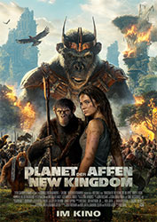 "Planet der Affen: New Kingdom" Filmplakat (© Disney)