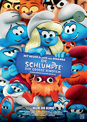 "Die Schlümpfe: Der große Kinofilm" Filmplakat (Smurfs™ & © PEYO - 2025 Lic. Lafig B./IMPS © 2025 Paramount Pictures)