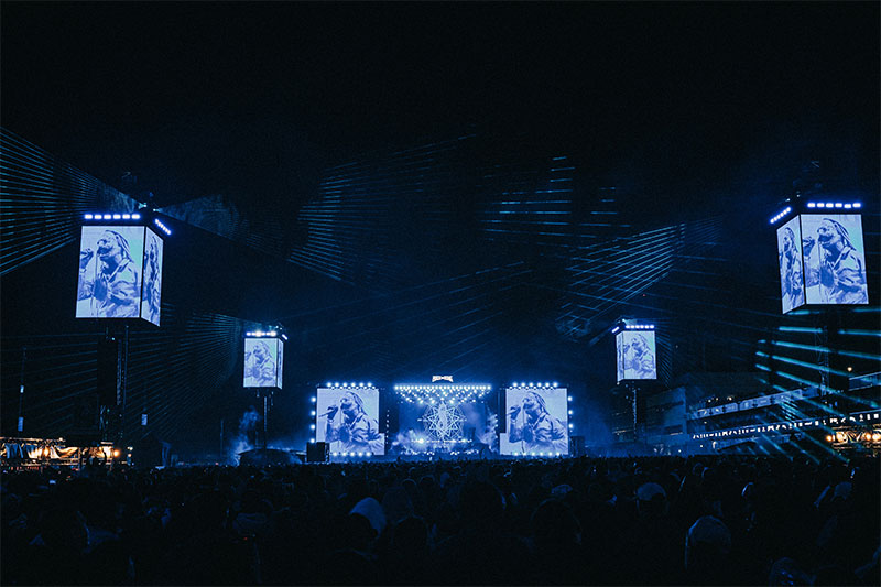 Slipknot bei "Rock am Ring" 2025 (© Jan Heesen)