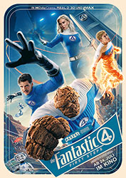 "The Fantastic Four: First Steps" Filmplakat (© Marvel)