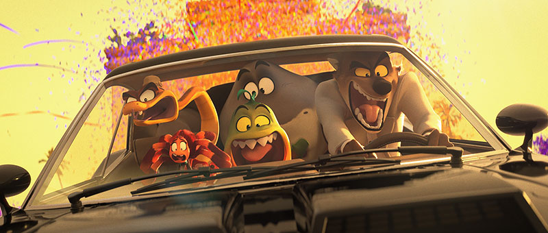 "Die Gangster Gang 2" Szenenbild (© DreamWorks Animation LLC. All Rights Reserved.)